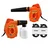 Elmico 2.2 m³/min Blower Cum Sanitizer Sprayer With 24 Feet Wire 335W, 12000 RPM And 6 Month Warranty (MSB-10+24ft ORANGE)
